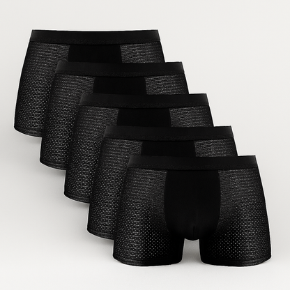 Men's Mesh Boxer Shorts 5 Pack