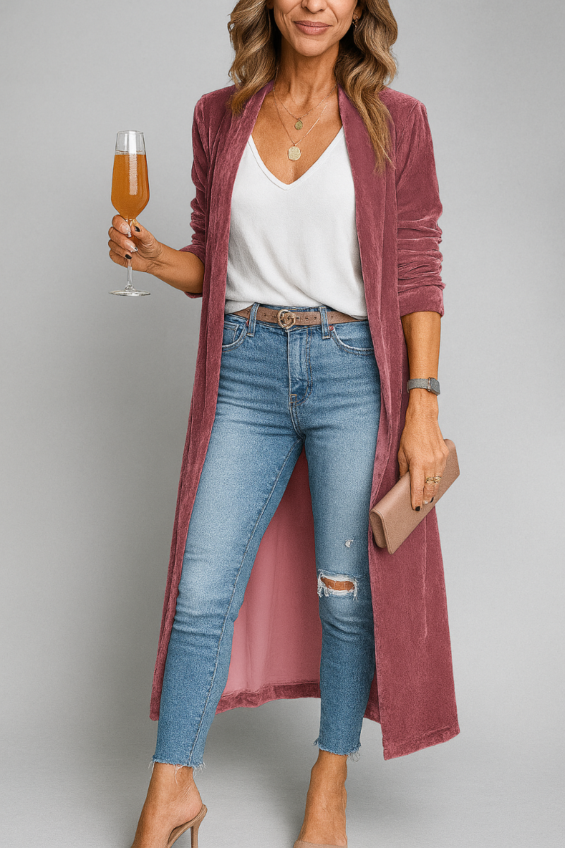 Women's Long Duster Cardigan Sweater