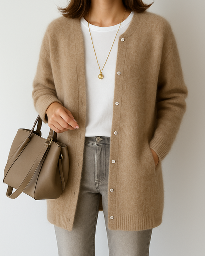 Women's Soft Knitted Jacket - VibreMode