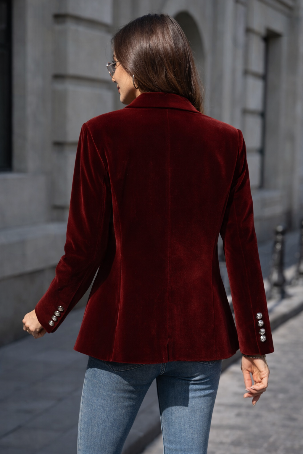 Luxurious Soft Velvet Jacket