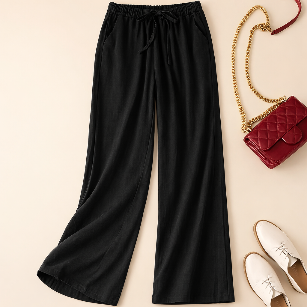 Casual Elastic Waist Joggers