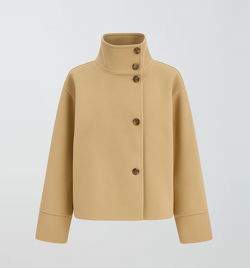 Womens Wool Blend Jacket