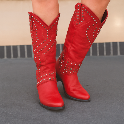 Women's Western Knee High Boots