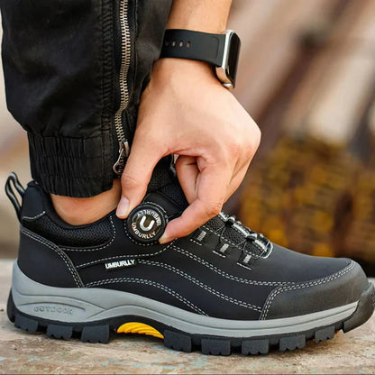 Tough Waterproof Work Boots Steel Toe Safety Shoes