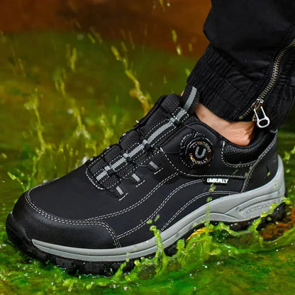 Tough Waterproof Work Boots Steel Toe Safety Shoes