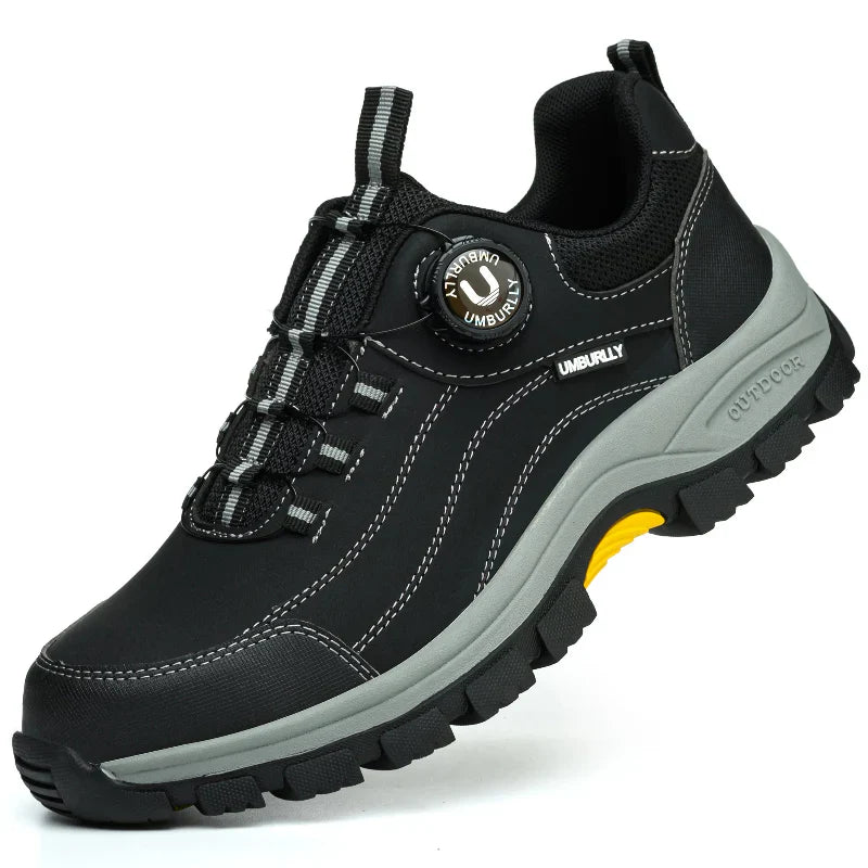 Tough Waterproof Work Boots Steel Toe Safety Shoes