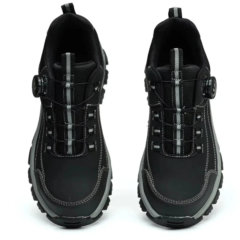 Tough Waterproof Work Boots Steel Toe Safety Shoes