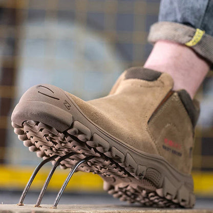Men's Waterproof Insulated Safety Work Boots Steel Toe