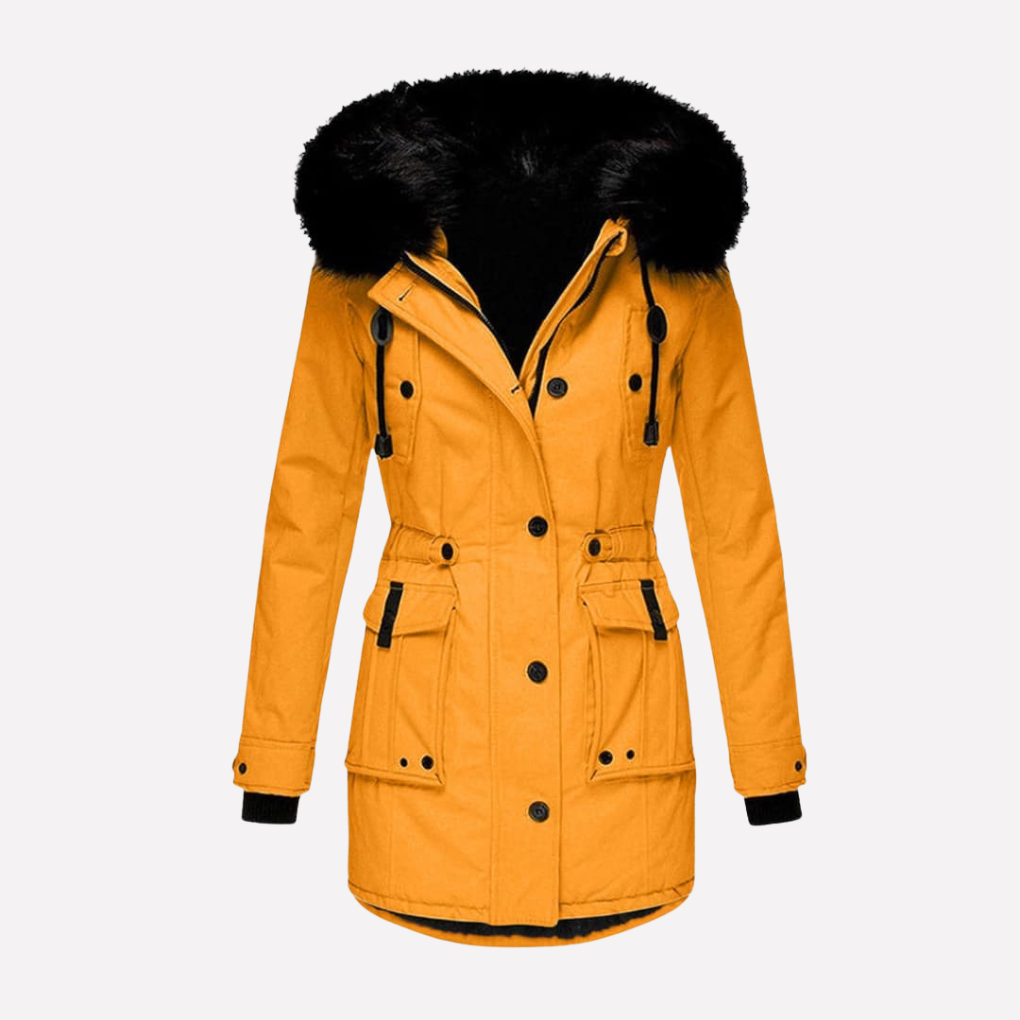 Women's Parka Jacket Hooded Waterproof - VibreMode