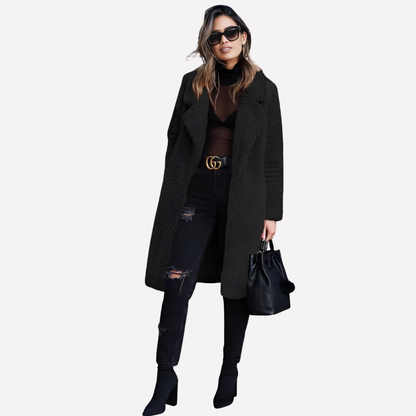 Women's Long Teddy Coat Faux Fur