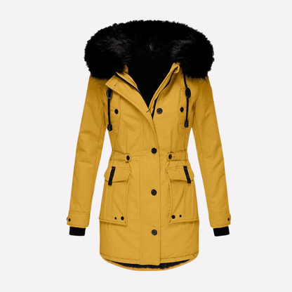 Women's Parka Jacket Hooded Waterproof