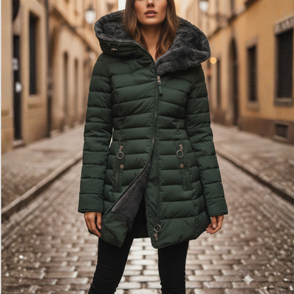 Women's Hooded Winter Parka Jacket