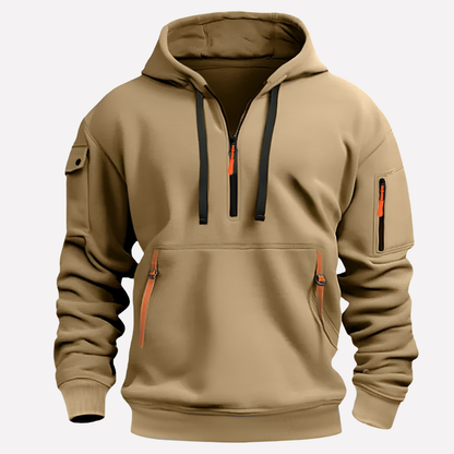 Men's Adjustable Hood Hoodie