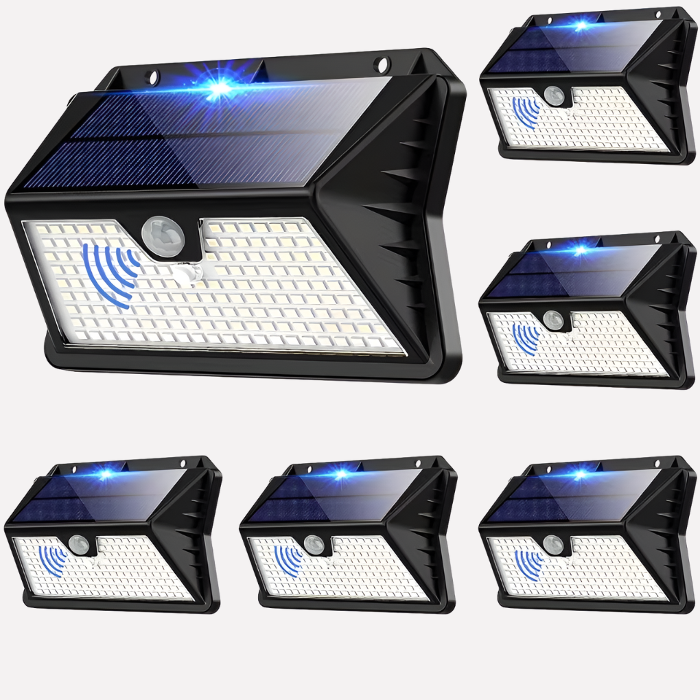 Solar Motion Sensor Outdoor Lights - VibreMode