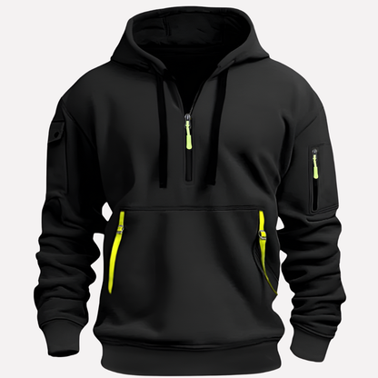 Men's Adjustable Hood Hoodie