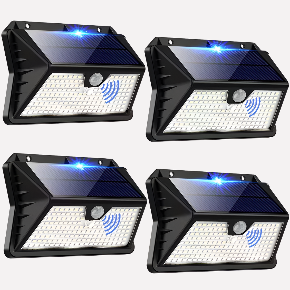 Solar Motion Sensor Outdoor Lights