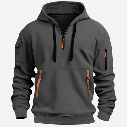 Men's Adjustable Hood Hoodie