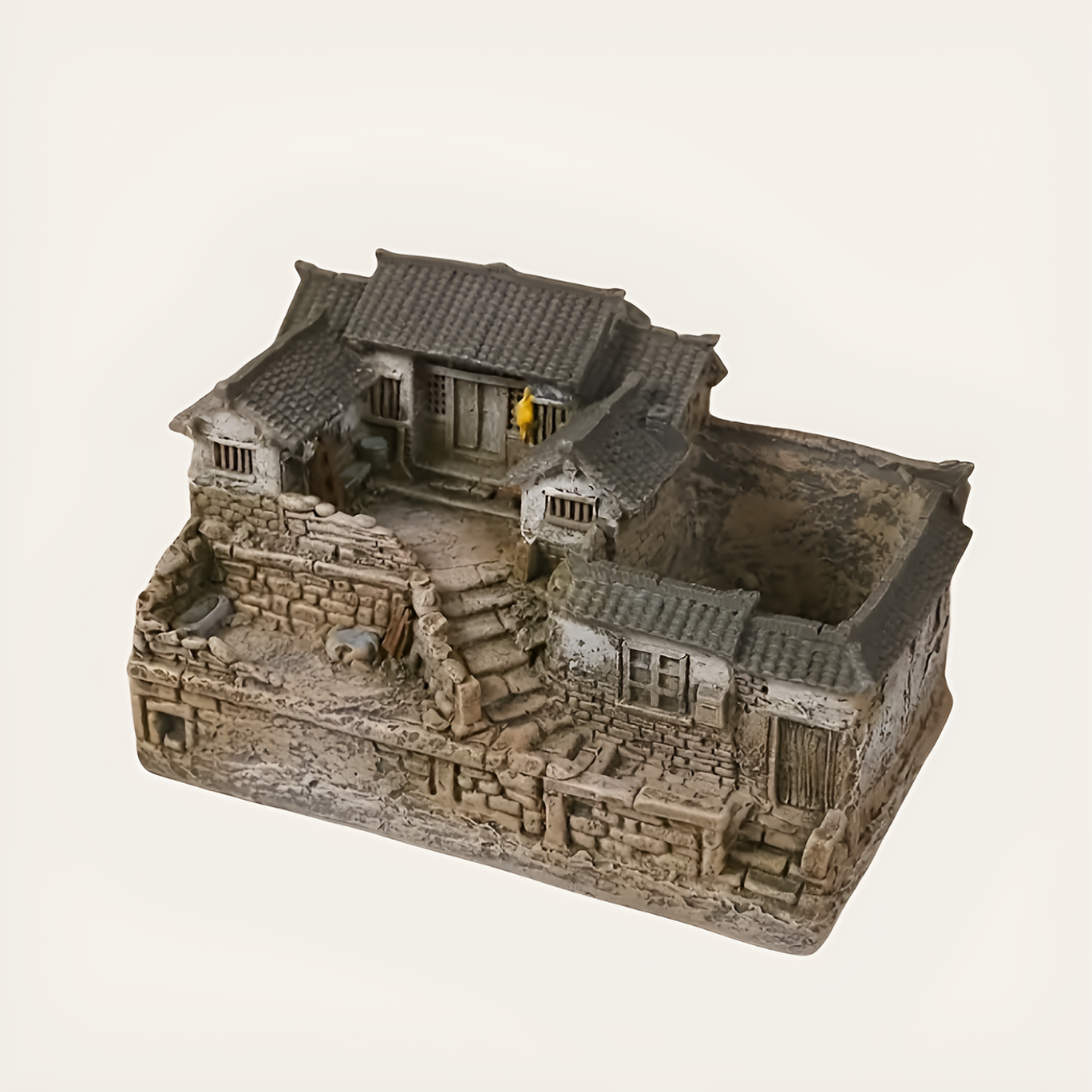 Garden Statue Rustic Cottage Style - VibreMode