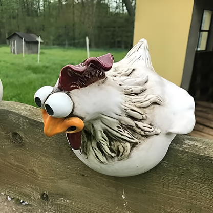 Rooster Fence Decorations