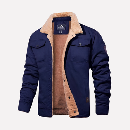 Men's Fleece Sherpa Jacket - VibreMode