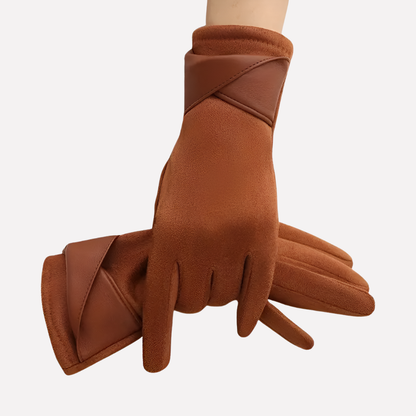 Women's Insulated Winter Gloves Adjustable Strap