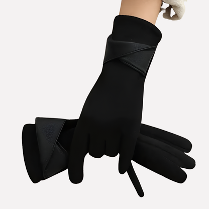 Women's Insulated Winter Gloves Adjustable Strap