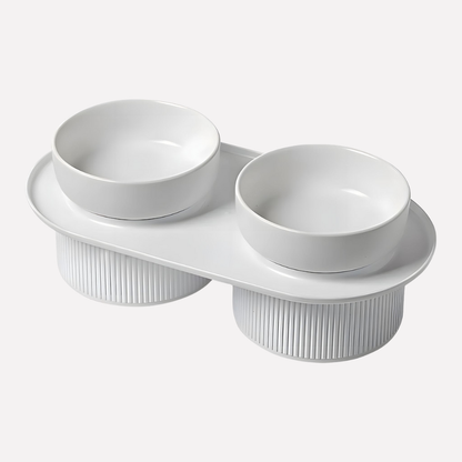 Ceramic Elevated Pet Feeding Bowl
