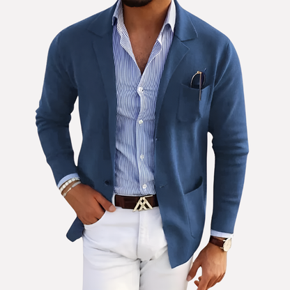Men's Knit Blazer - VibreMode