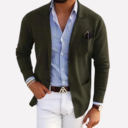 Men's Knit Blazer