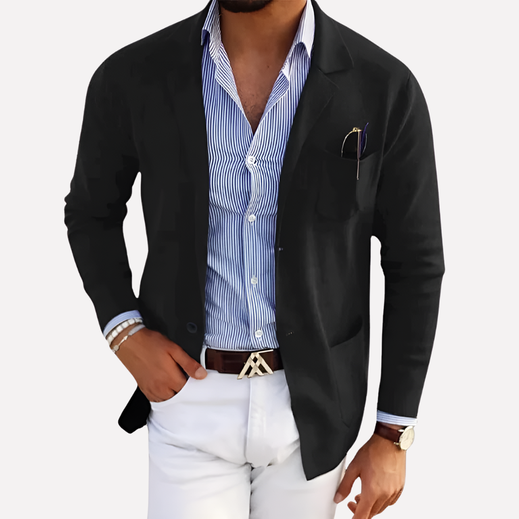 Men's Knit Blazer
