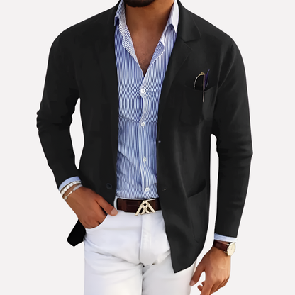 Men's Knit Blazer