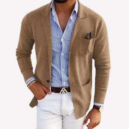 Men's Knit Blazer