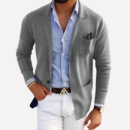 Men's Knit Blazer