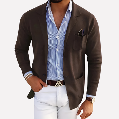 Men's Knit Blazer
