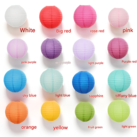 Paper Lantern Decorations 20 Piece Set - VibreMode