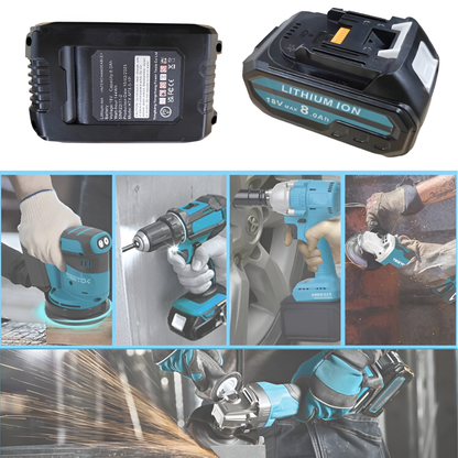 18V Replacement Battery Pack 2x 8.0Ah With Charger