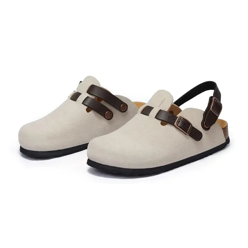 Women's Cork Slippers Comfortable All-Day Wear - VibreMode