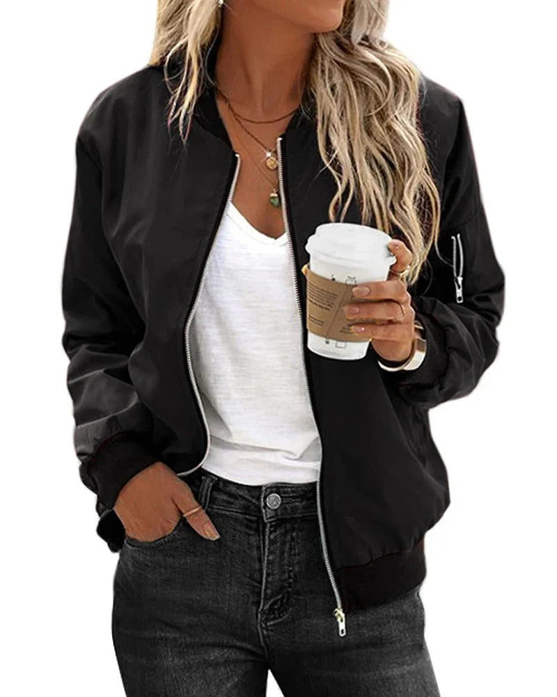 Women's Classic Bomber Jacket