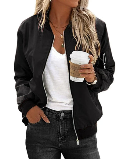 Women's Classic Bomber Jacket