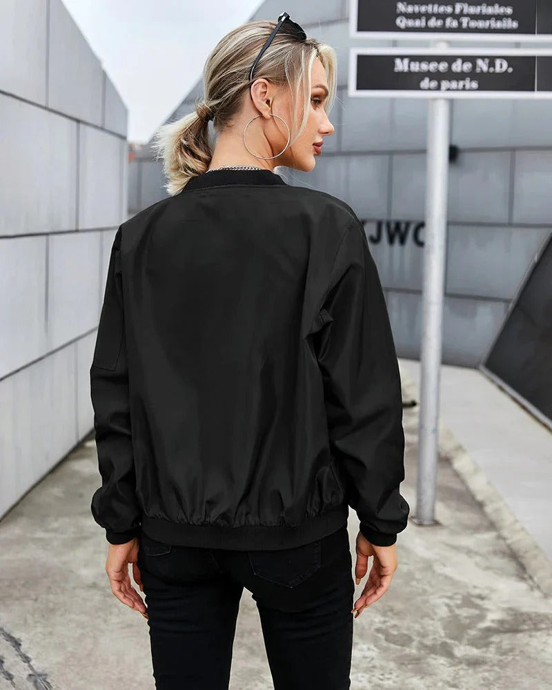 Women's Classic Bomber Jacket