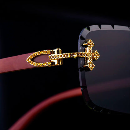 Trendy Frameless Vintage Sunglasses
