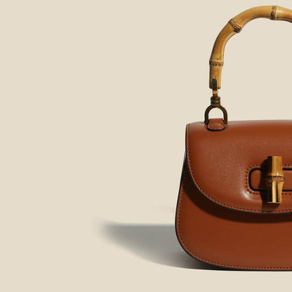 Natural Bamboo Leather Tote Bag