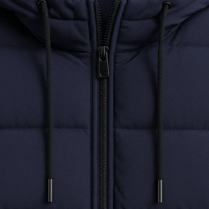 Men's Waterproof Parka Hooded Puffer Jacket