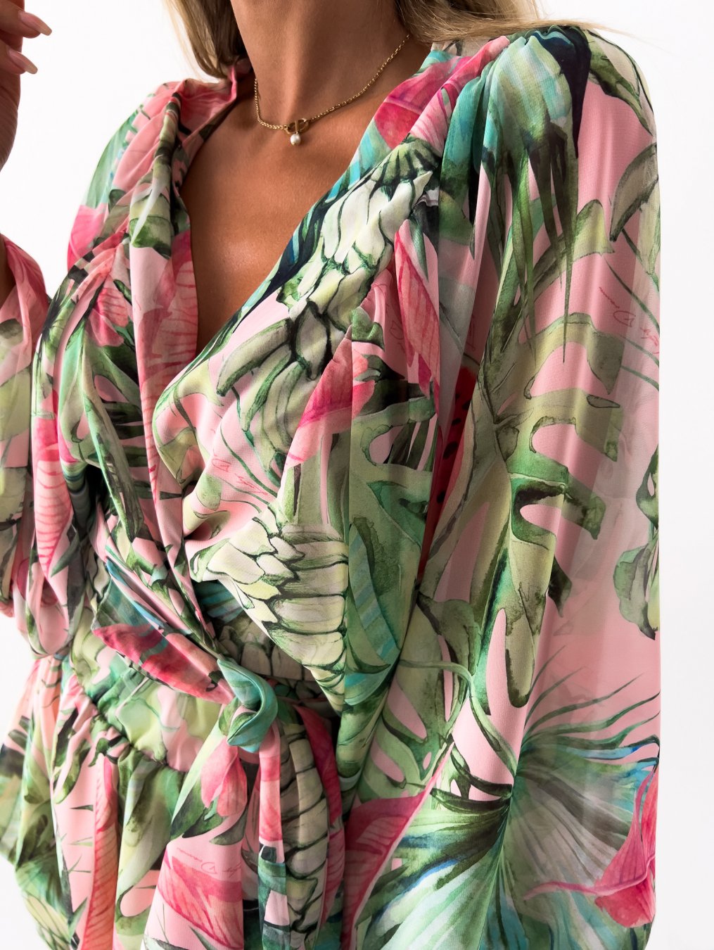 Women's Two-Piece Shorts Blouse Summer Set