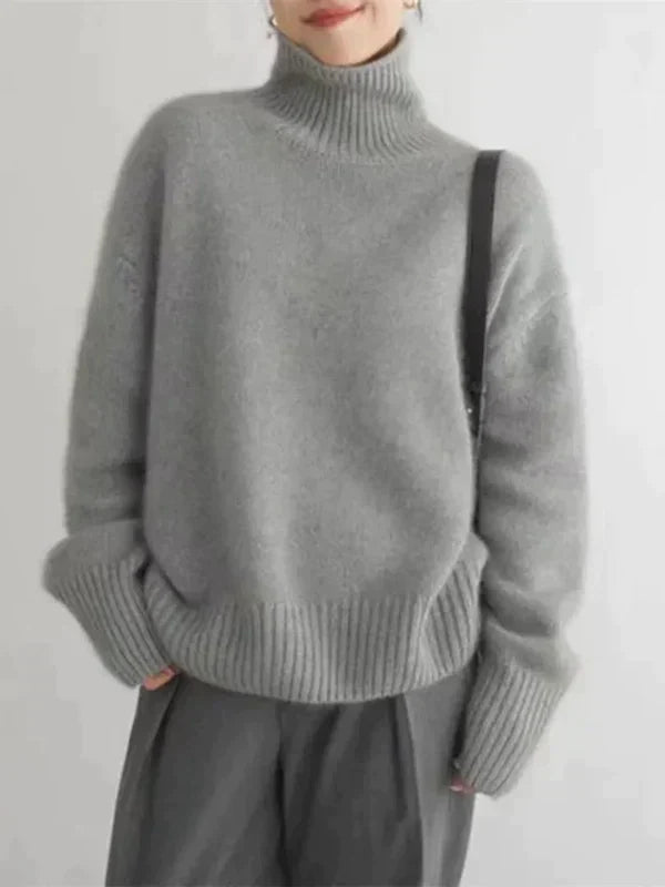 Sabine Women's Cashmere Turtleneck Sweater