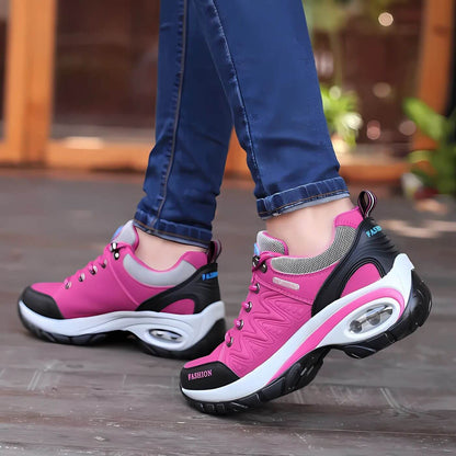 Women's Lace-Up Orthopedic Sneakers Low