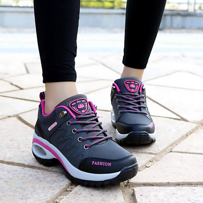 Women's Hiking Trail Sneakers Lace-Up