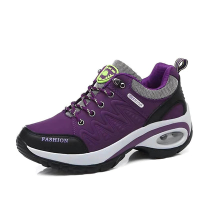 Women's Lace-Up Orthopedic Sneakers Low