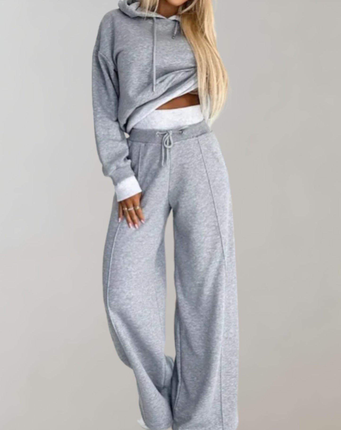 Comfy Women's Hooded Sweat Suit Set