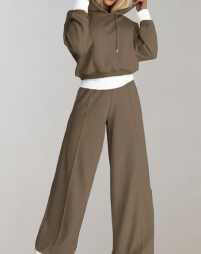 Comfy Women's Hooded Sweat Suit Set